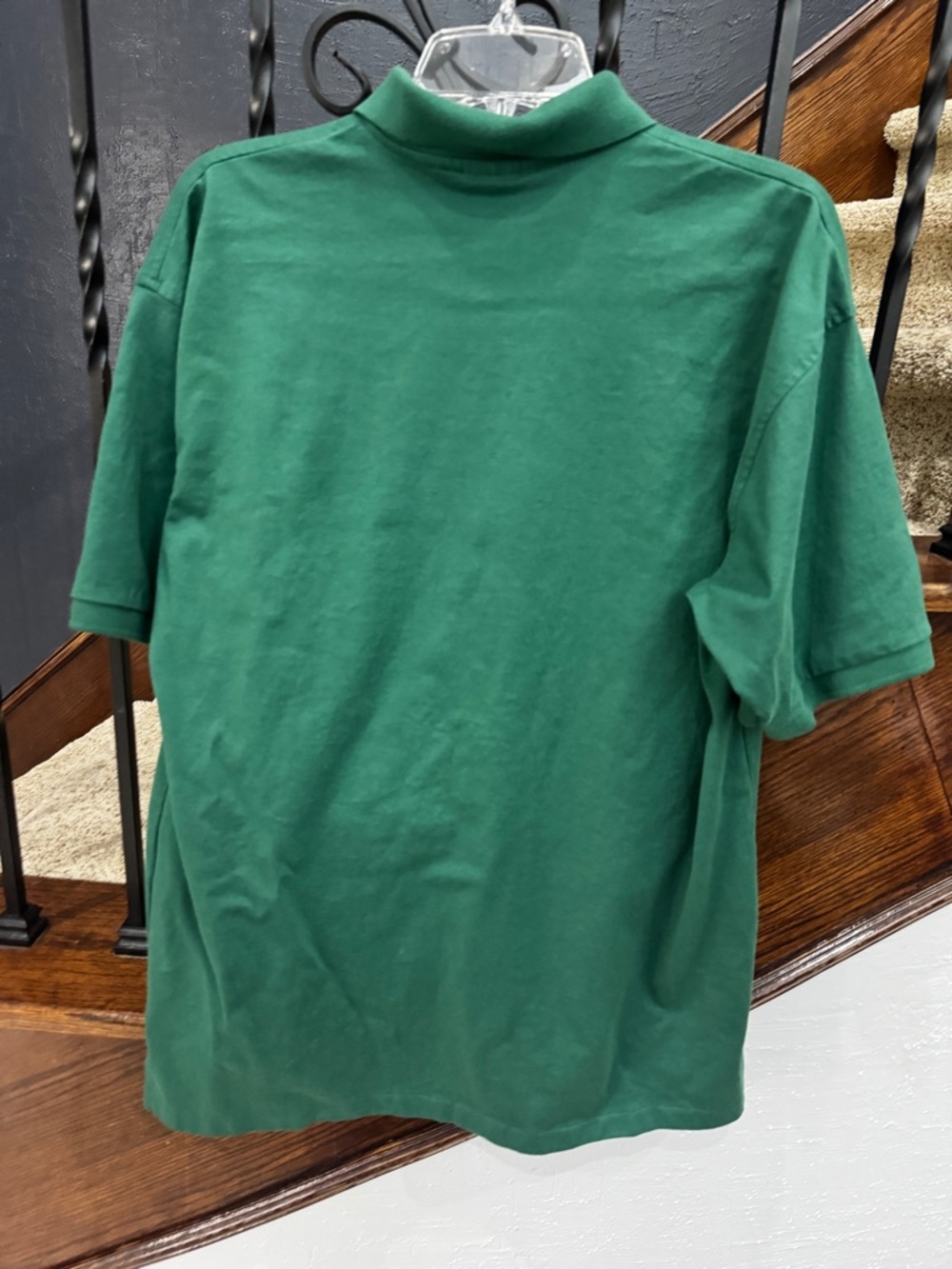 Large B.Kliban Hawaii Crazy Shirts Brand Green Polo Embroidered Cat Golf Logo - Picture 7 of 7